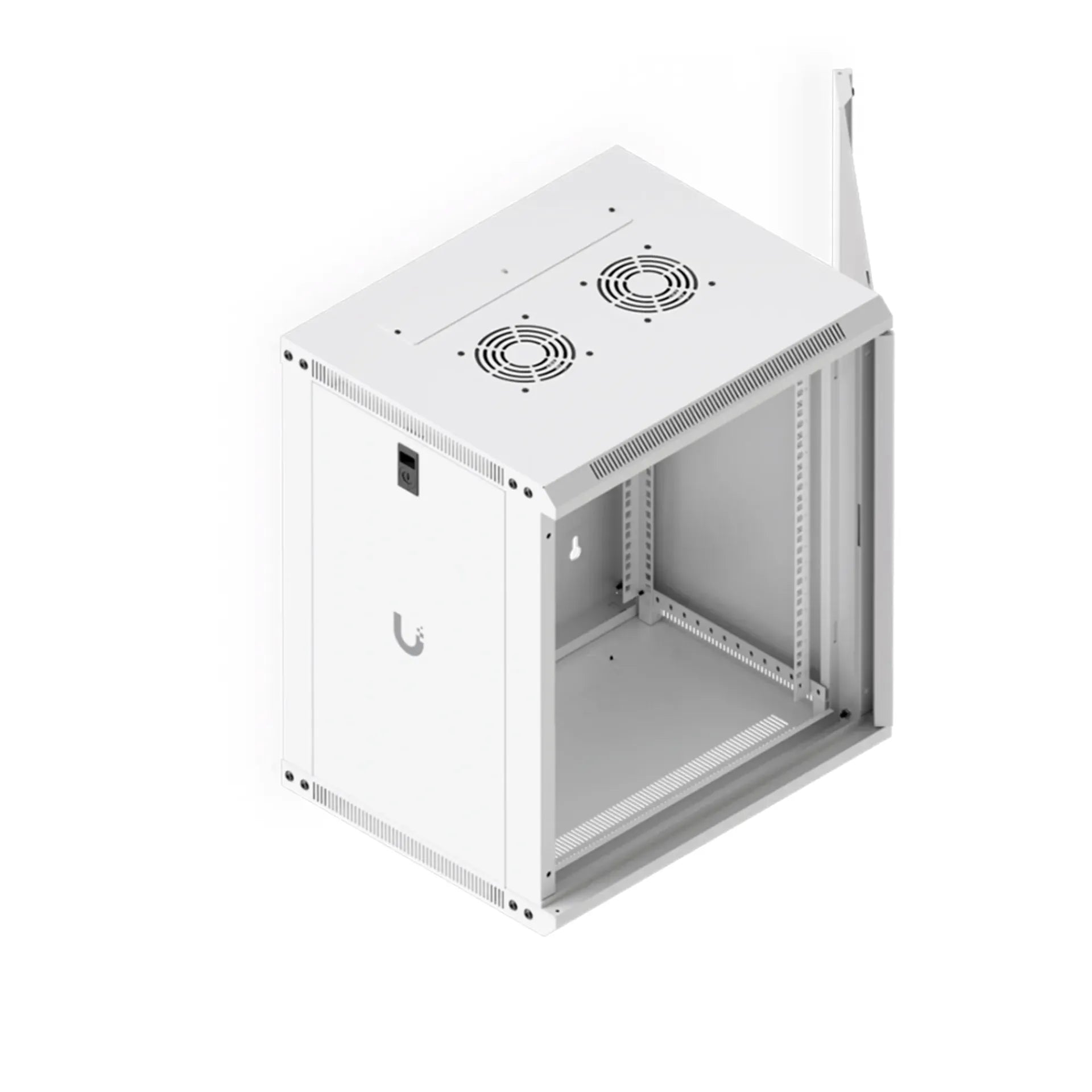 Ubiquiti Uacc Rack 12U Wall 450 G 12U Wall Mount Rack Cabinet Glass Door 450MM