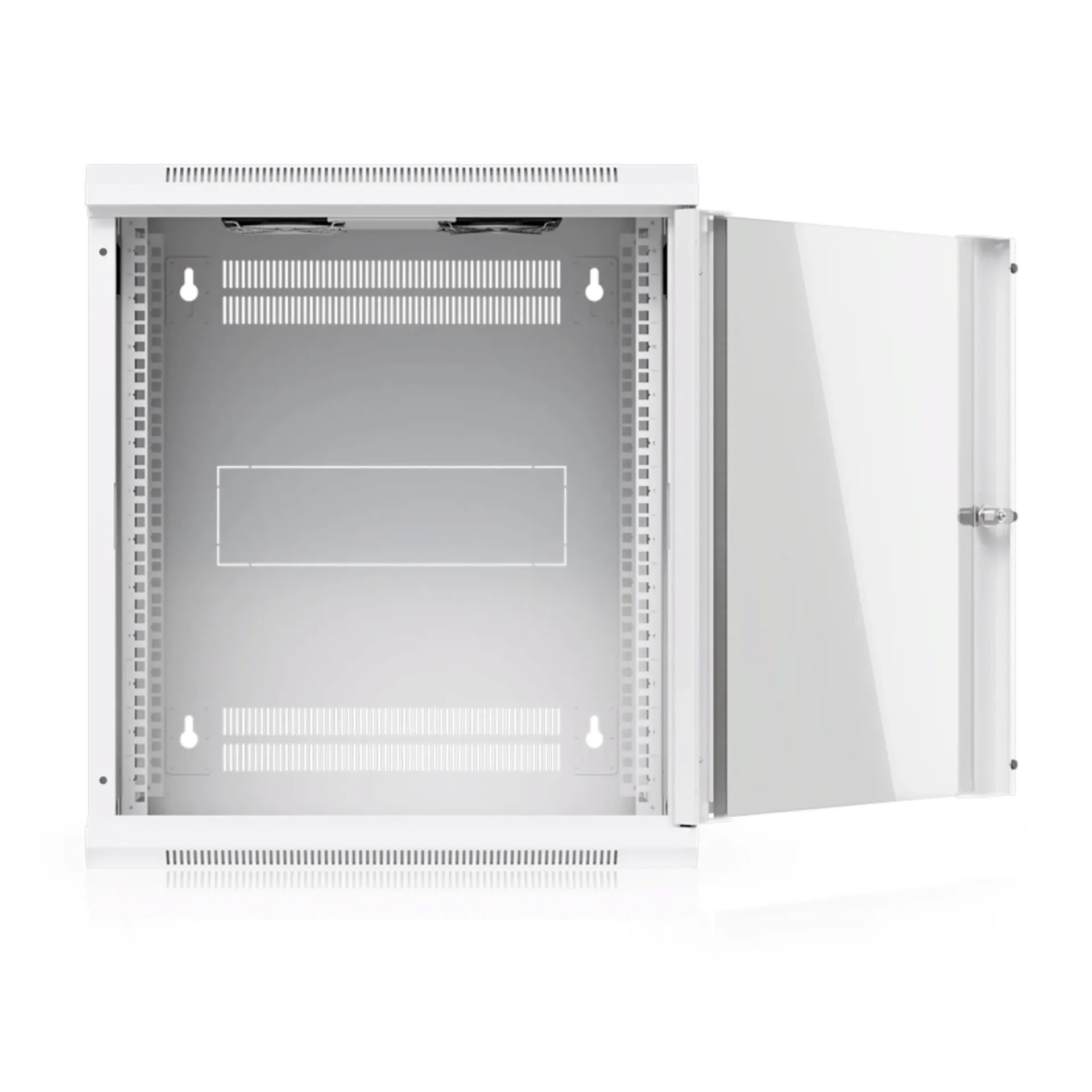 Ubiquiti Uacc Rack 12U Wall 450 G 12U Wall Mount Rack Cabinet Glass Door 450MM