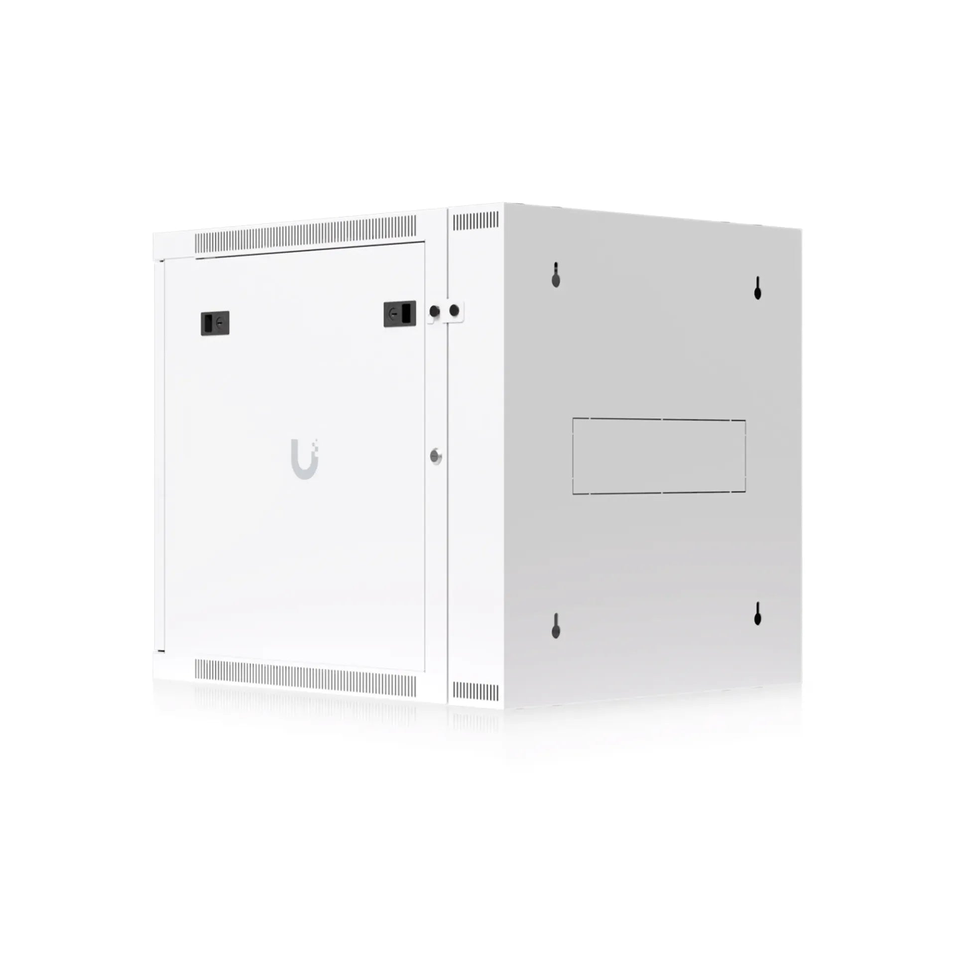 Ubiquiti Uacc Rack 12U Wall SW G 12U Wall Mount Rack Cabinet Glass Door Swing