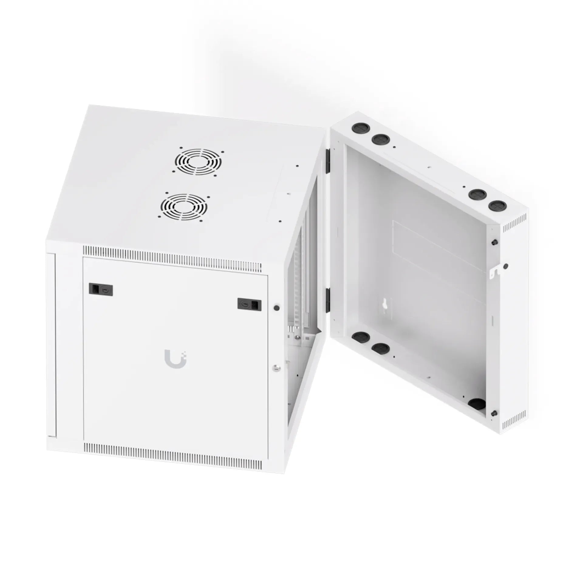 Ubiquiti Uacc Rack 12U Wall SW P 12U Wall Mount Rack Cabinet Perforated Door Swing