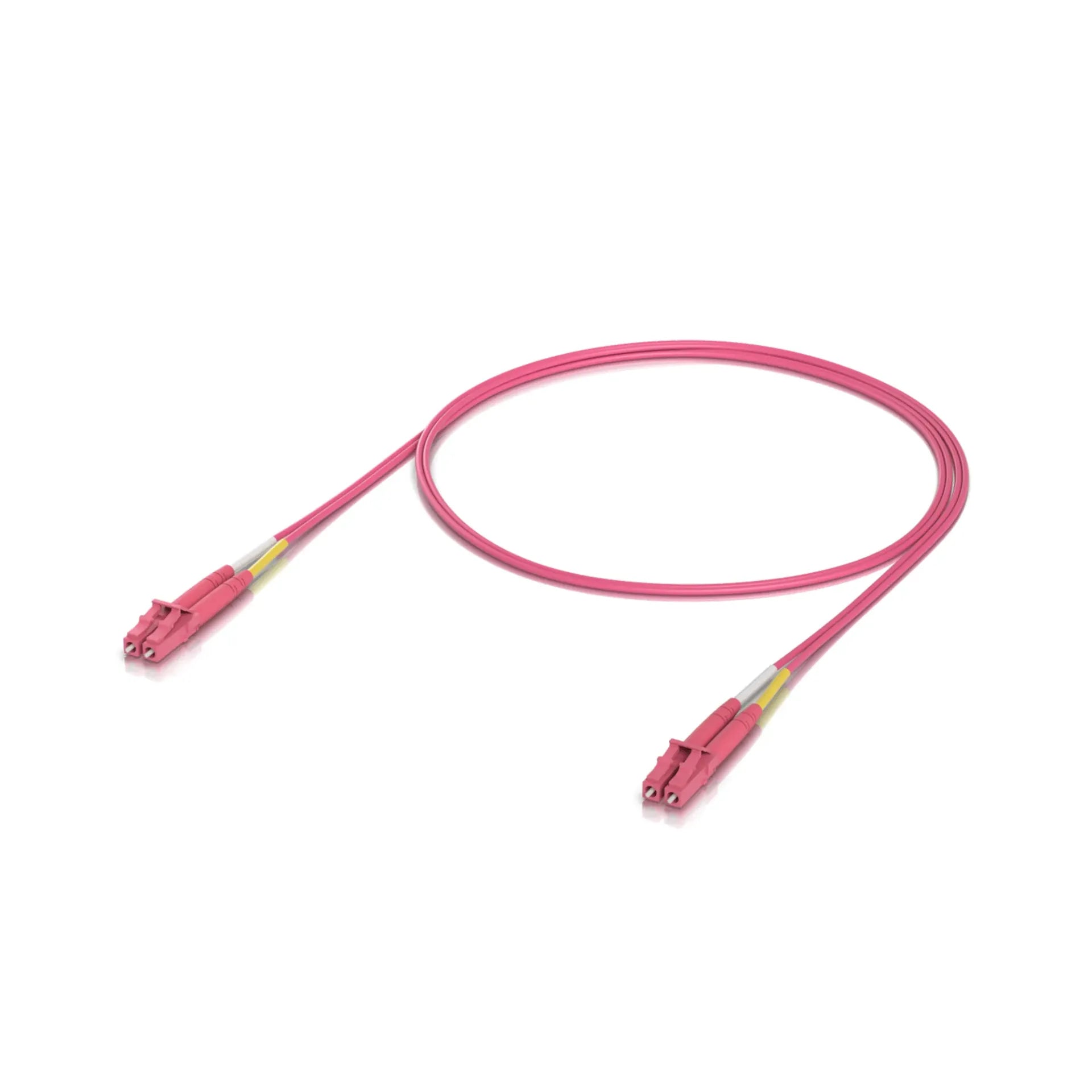 Ubiquiti UACC-OFC-M2-LULU-1M-50 OM4 Duplex LC UPC Fiber Patch Cable 1m 50pk