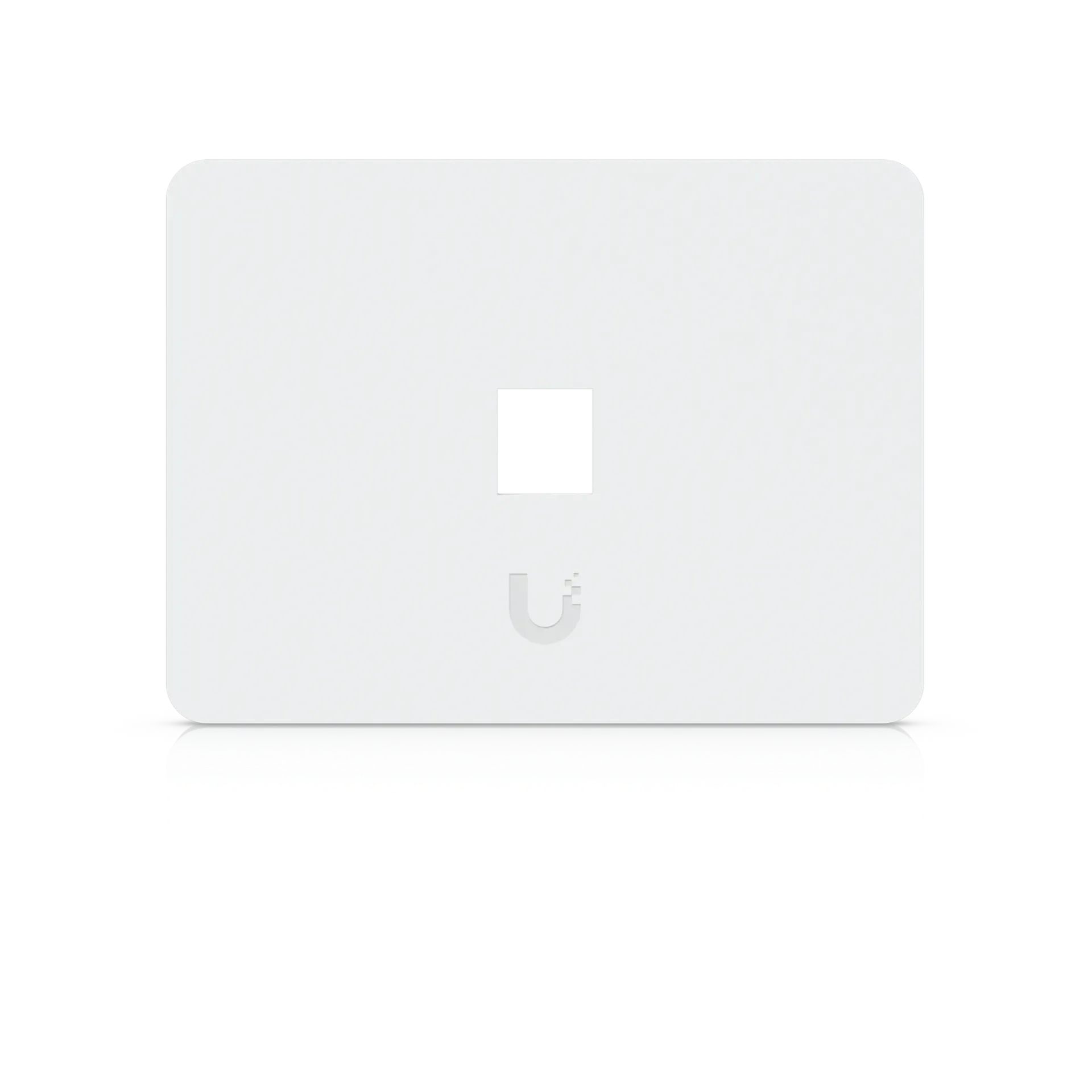 Ubiquiti UACC-WP-Keystone-H-1P Horizontal Universal Paintable Keystone Wall Plate 1-Port 4Pk