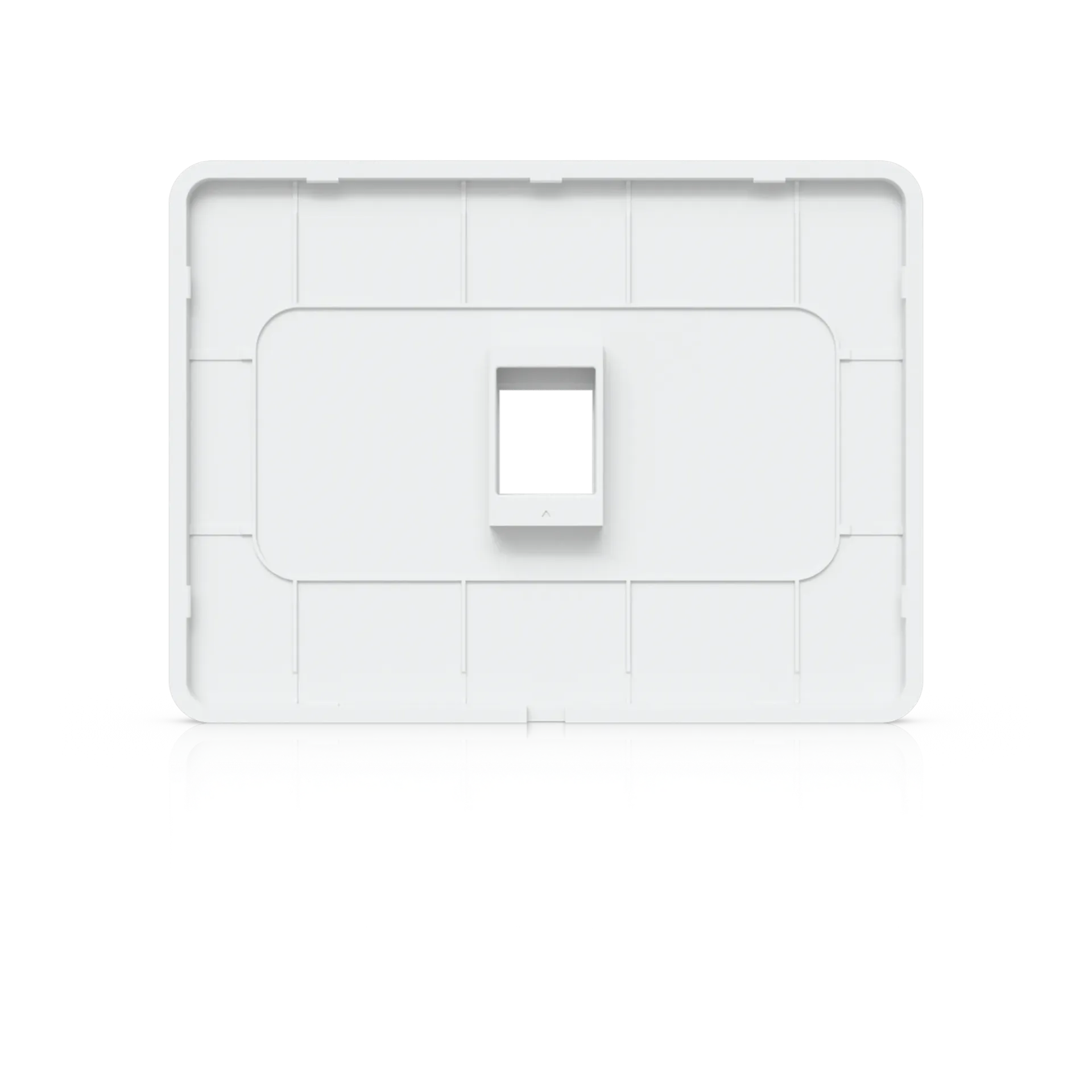 Ubiquiti UACC-WP-Keystone-H-1P Horizontal Universal Paintable Keystone Wall Plate 1-Port 4Pk