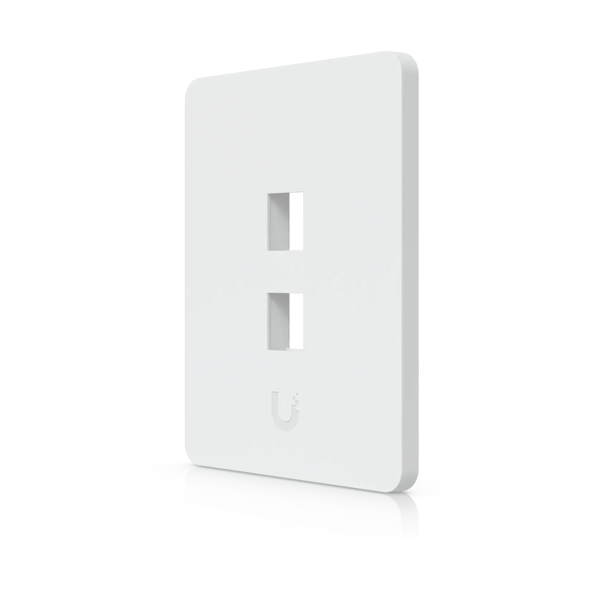 Ubiquiti UACC-WP-Keystone-V-2P Vertical Universal Paintable Keystone Wall Plate 2-Port 4Pk