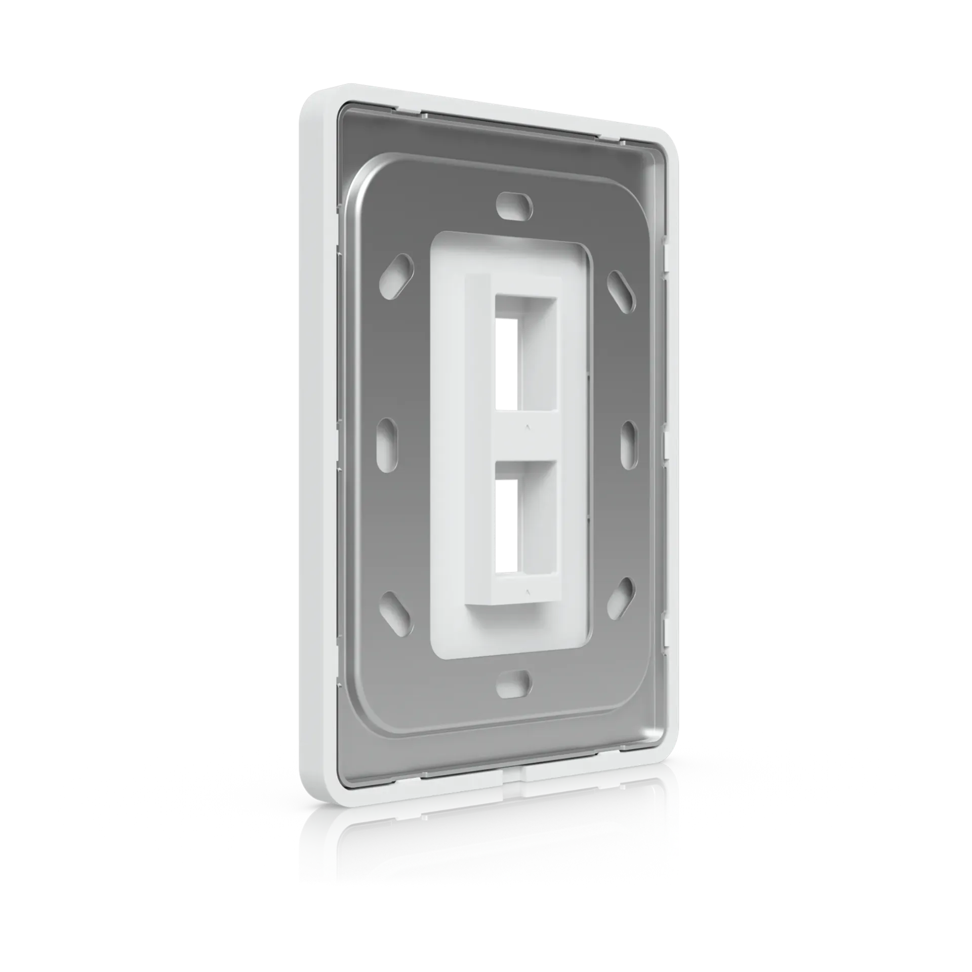 Ubiquiti UACC-WP-Keystone-V-2P Vertical Universal Paintable Keystone Wall Plate 2-Port 4Pk