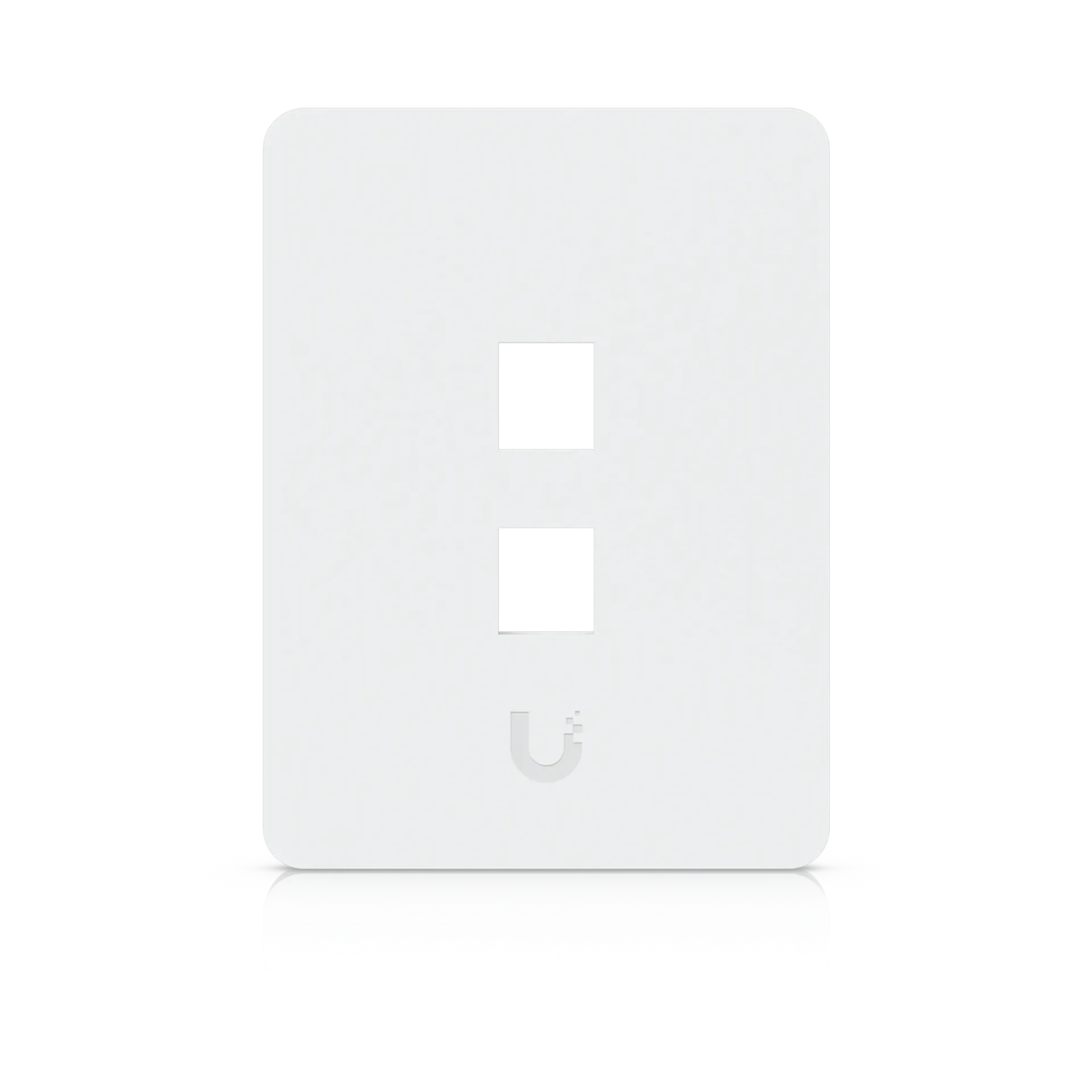 Ubiquiti UACC-WP-Keystone-V-2P Vertical Universal Paintable Keystone Wall Plate 2-Port 4Pk