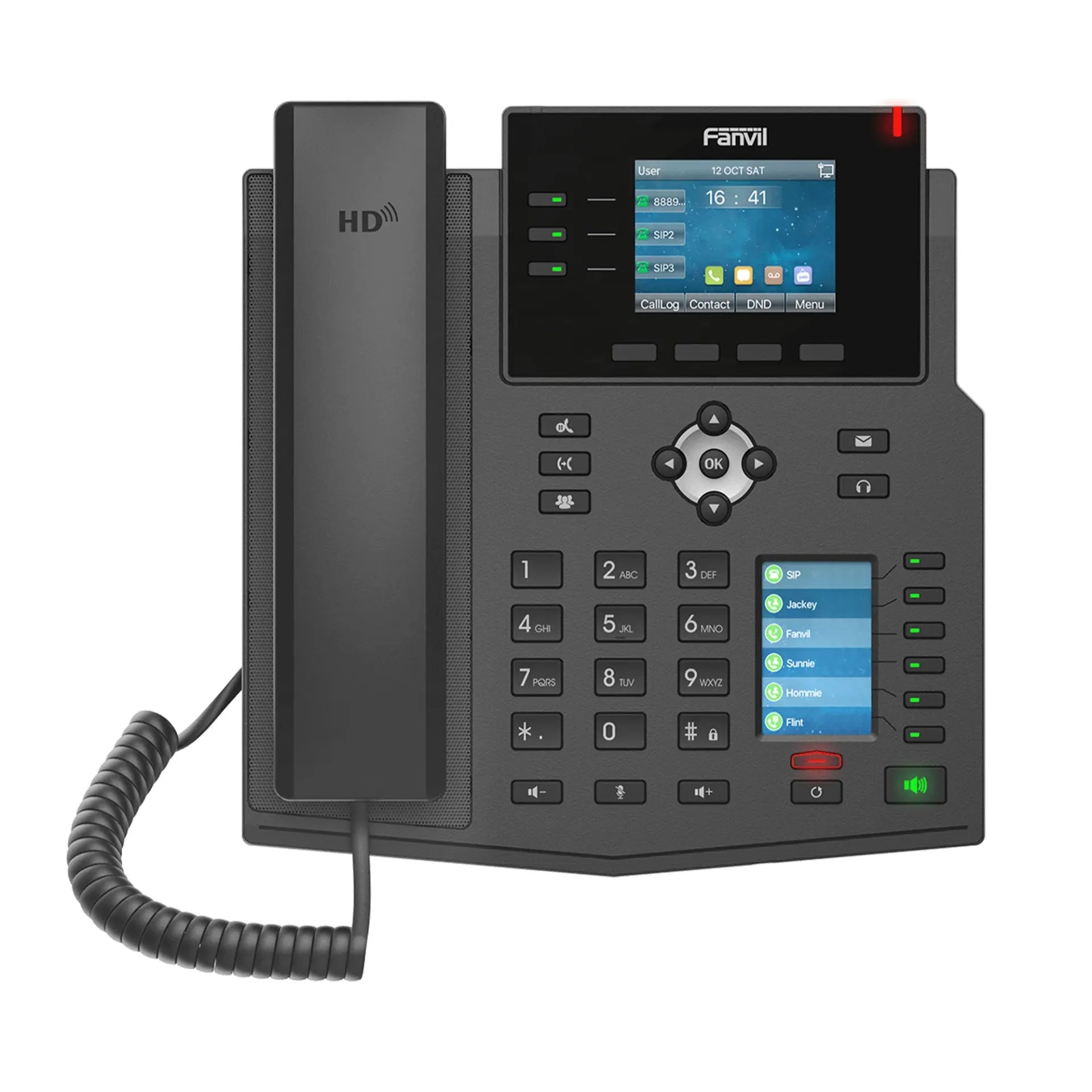 Fanvil X4U-V2 Mid-Level IP Phone; PoE, No PSU V2