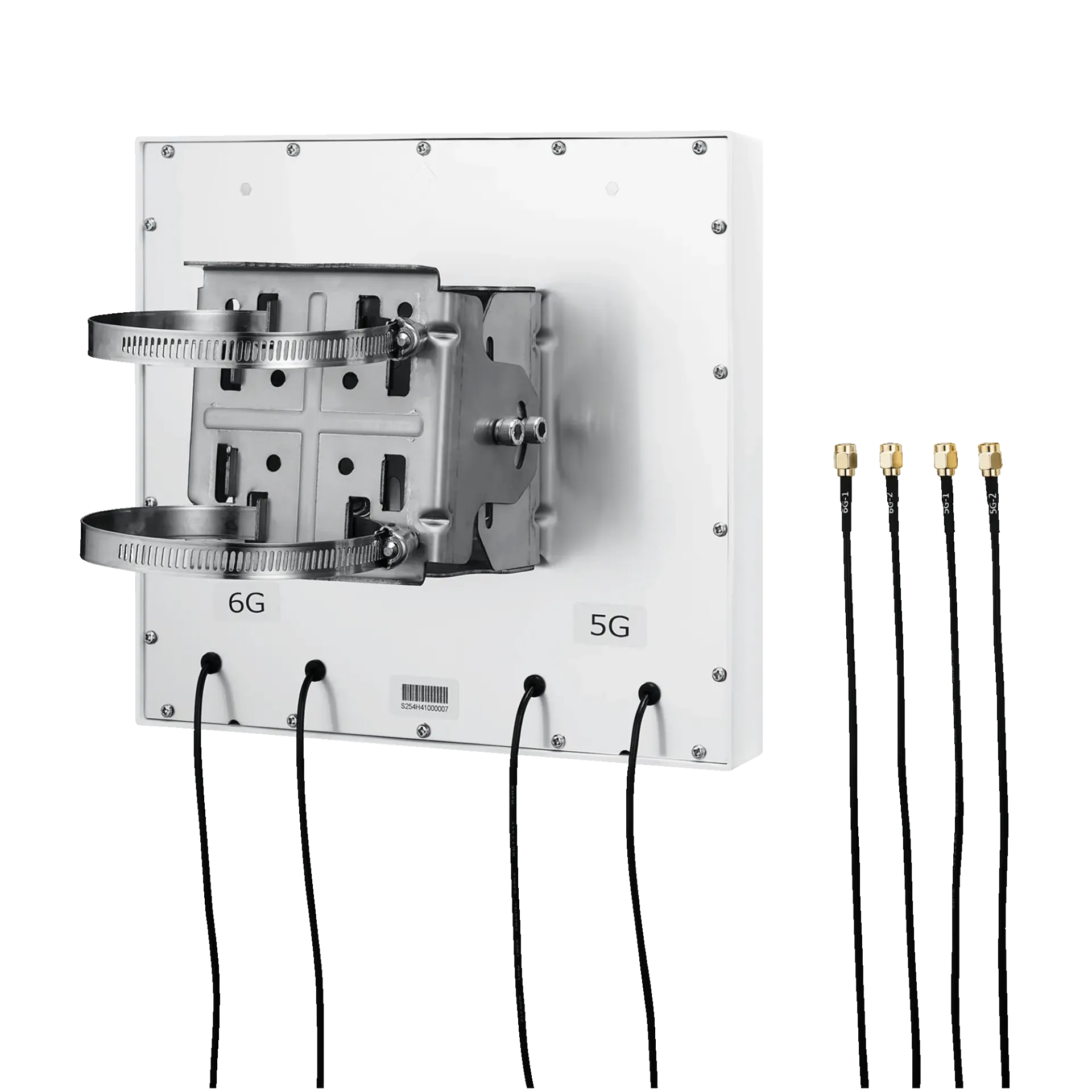 Dual-Band 5/6 GHz 14.6 dBi 2x2 MIMO High Gain Antenna for Leaf Plus