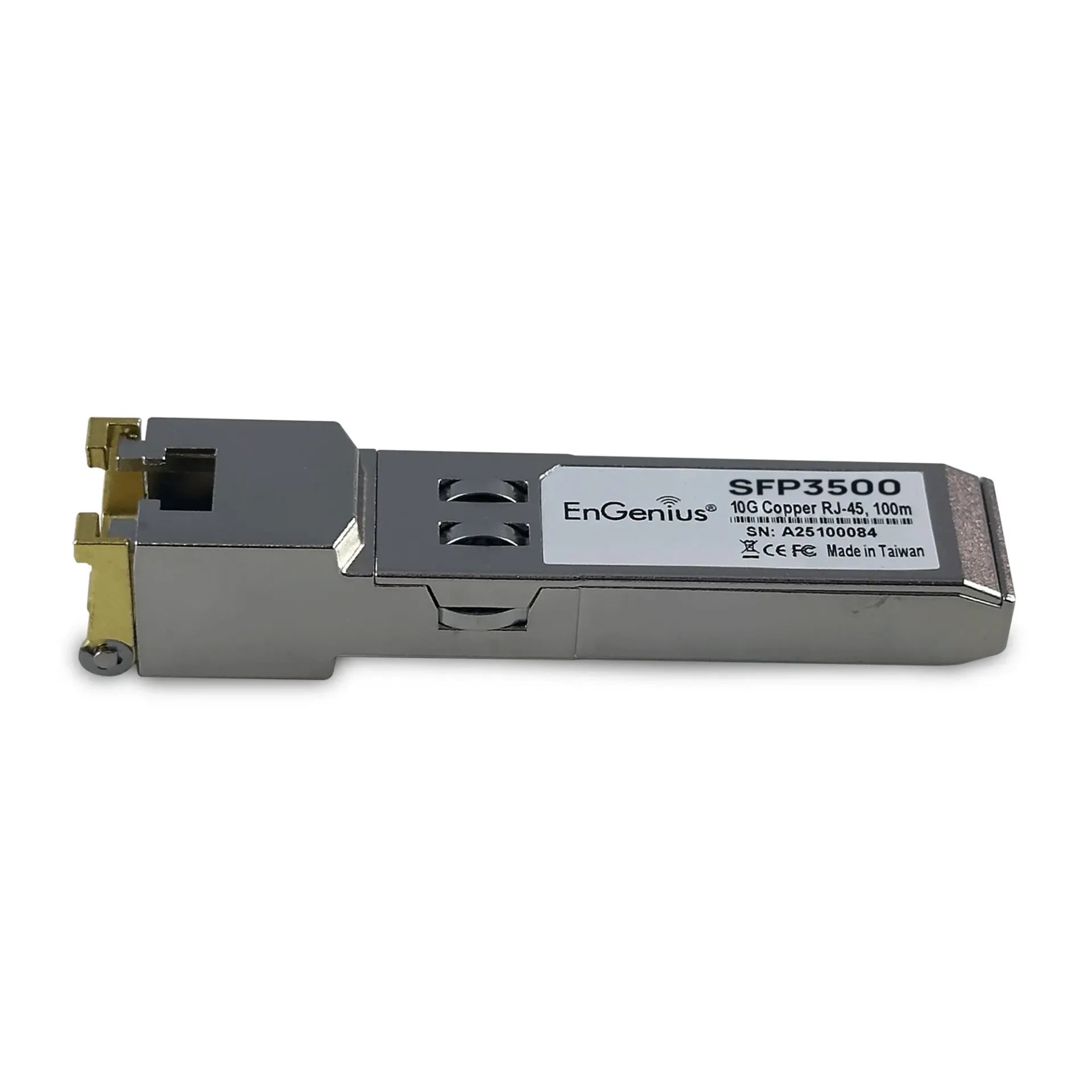 EnGenius SFP3510 Gigabit Fiber-to-Copper Ethernet Transceiver 10GBASE SFP