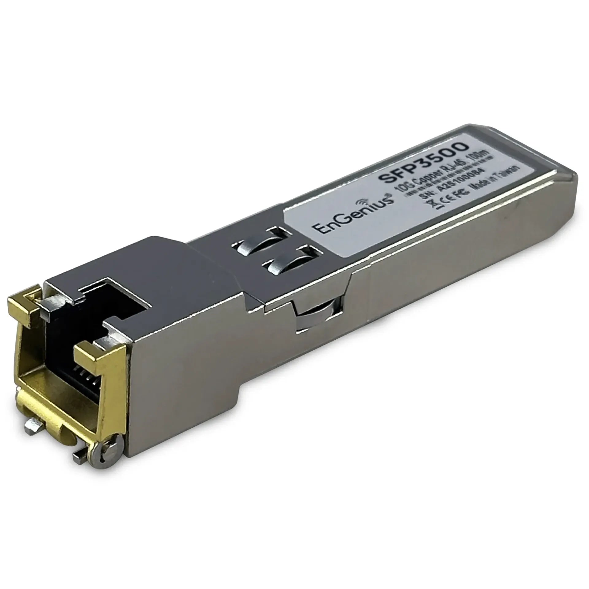 EnGenius SFP3510 Gigabit Fiber-to-Copper Ethernet Transceiver 10GBASE SFP