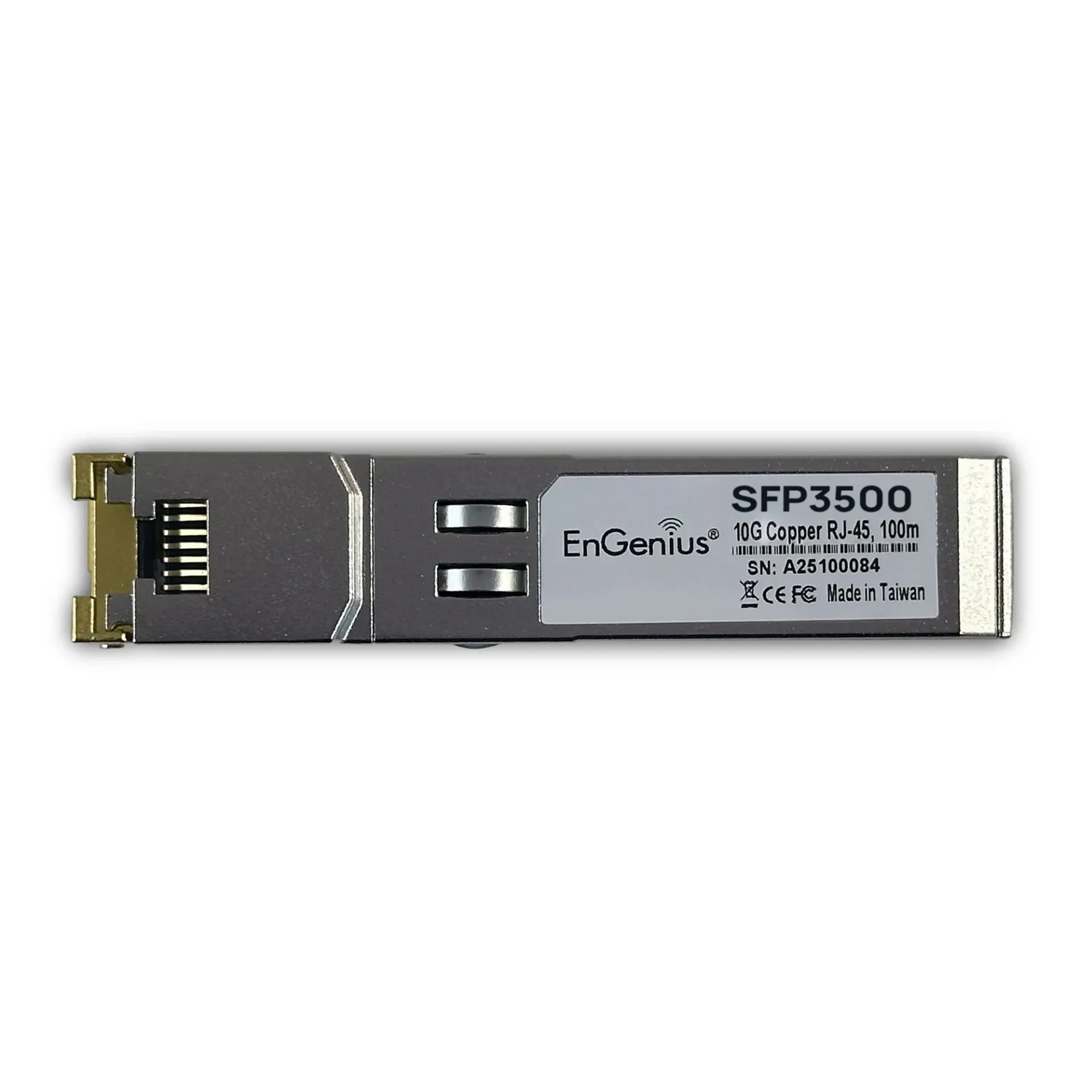 EnGenius SFP3510 Gigabit Fiber-to-Copper Ethernet Transceiver 10GBASE SFP