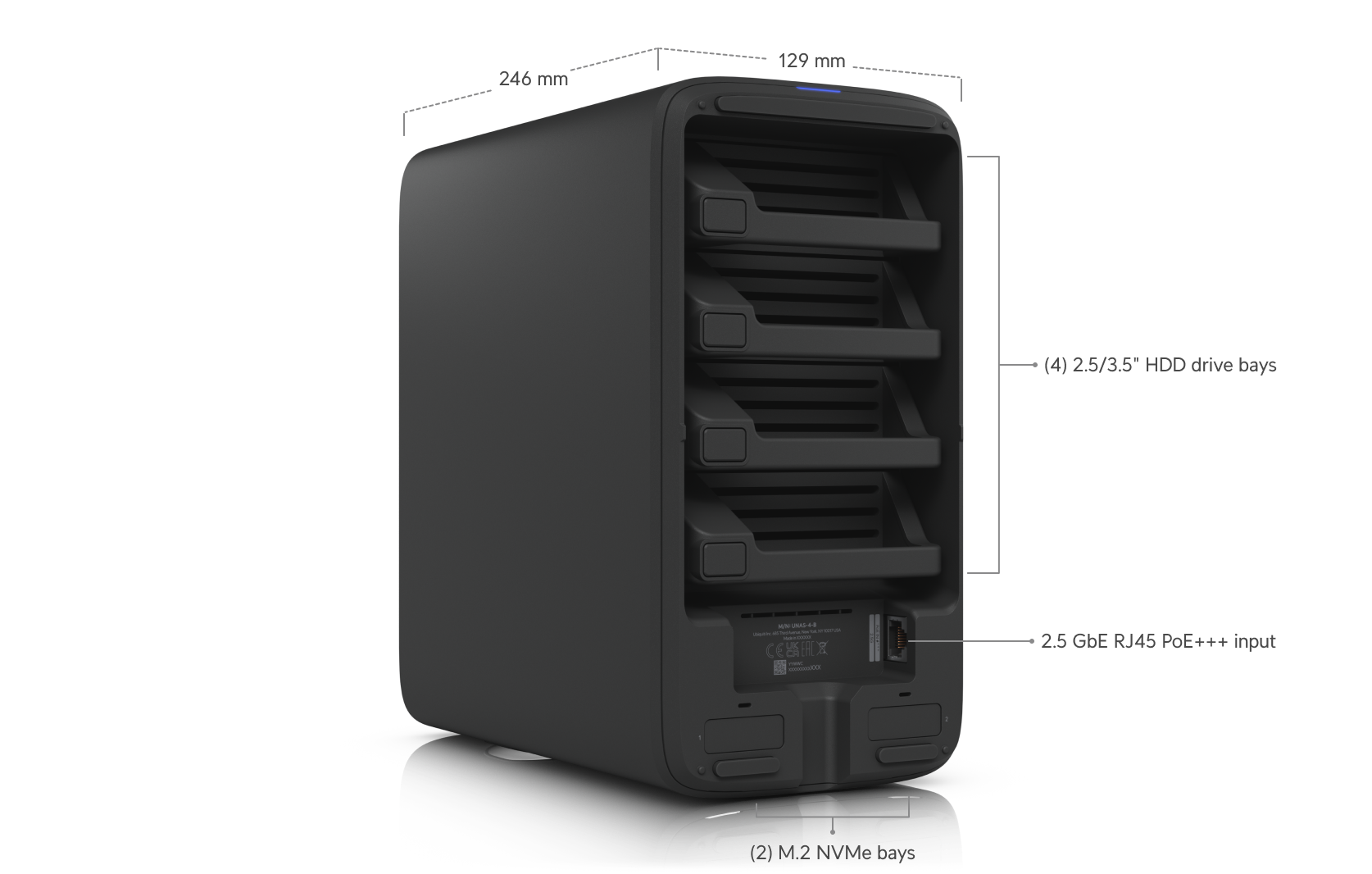 Ubiquiti UNAS-4 Black