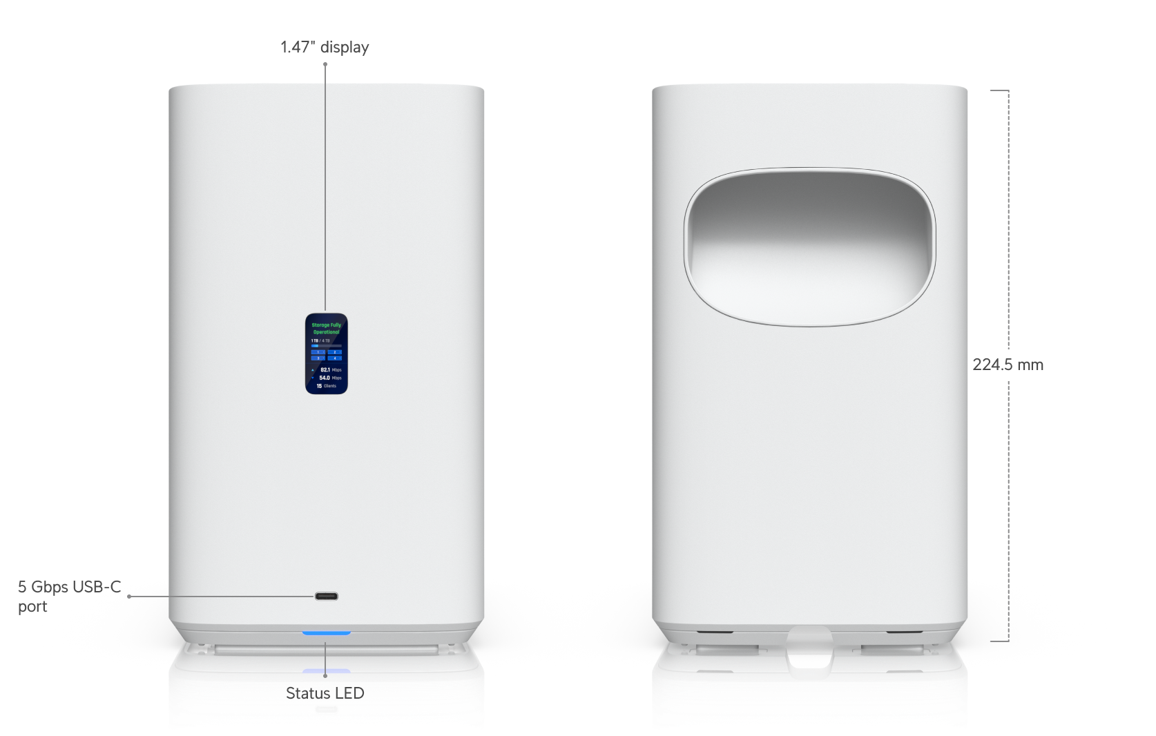 Ubiquiti UNAS-4 White