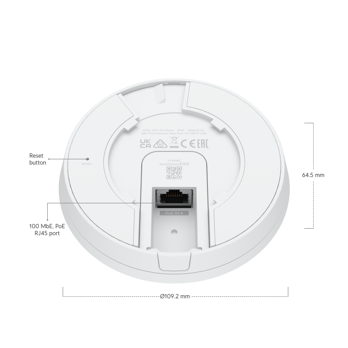 Ubiquiti UVC-G5-Dome Camera
