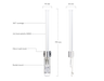 Ubiquiti AMO-5G13 airMAX Omni Antenna