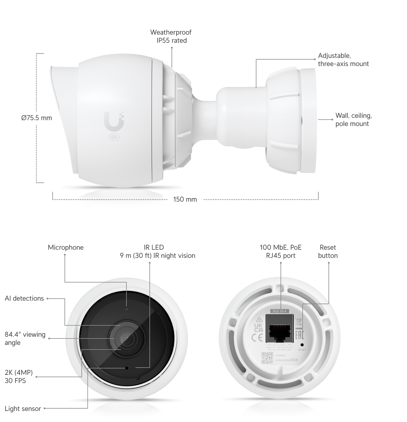 Ubiquiti UVC-G5-Bullet Camera